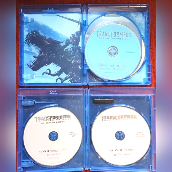 Transformers Age of Extinction & Transformers Revenge of the Fallen Blu-Ray Disc - Picture 9 of 9